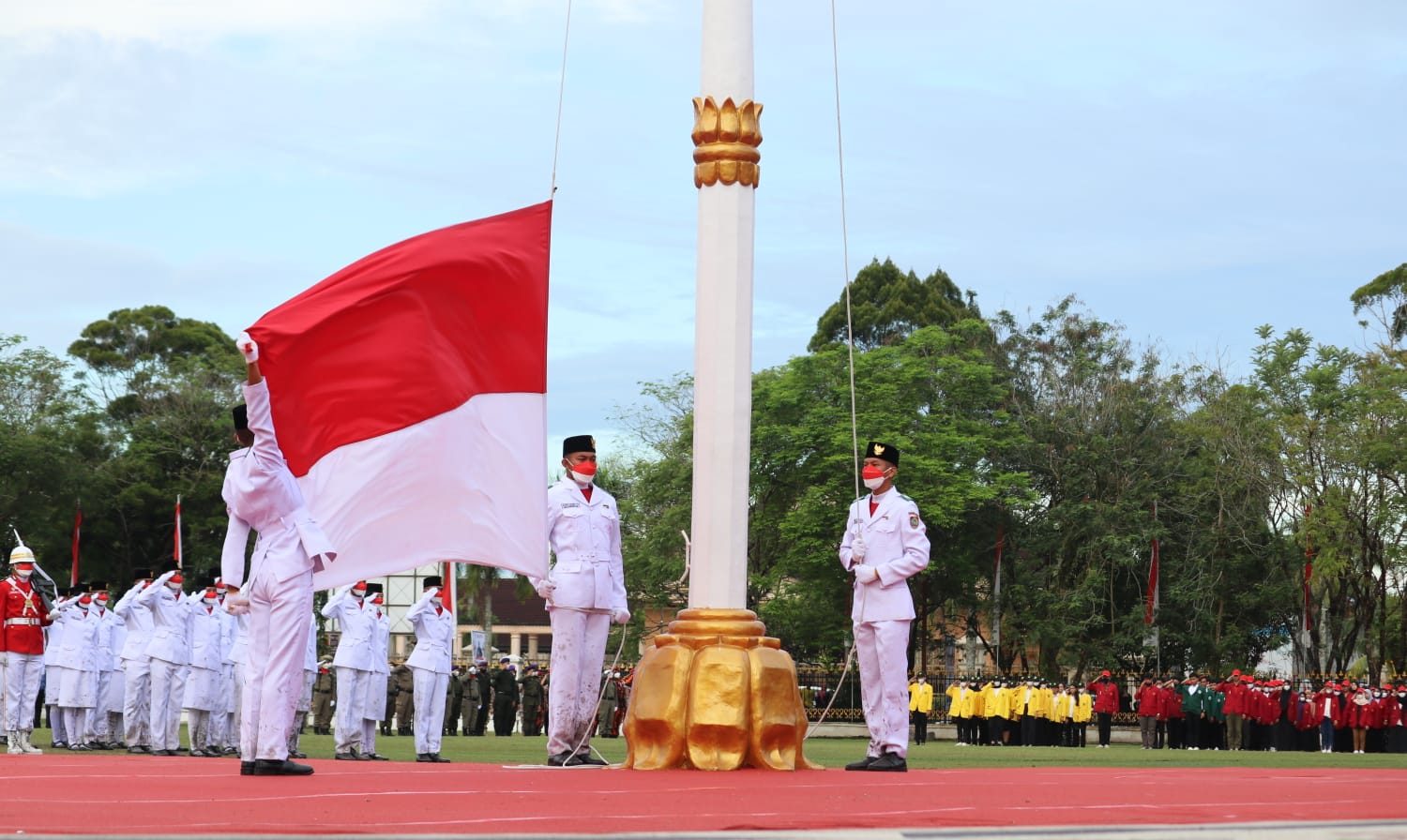 Peringatan HUT Ke 77 Kemerdekaan RI Tingkat Provinsi Kalteng Tahun 2022