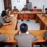 Rapat Personil Tim Razia Gabungan Satpol PP Provinsi Kalteng