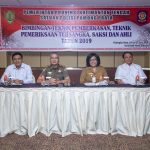 Satpol PP Provinsi Kalteng Gelar Bimtek Pemberkasan, Teknik Pemeriksaan Tersangka, Saksi dan Ahli Tahun 2019 