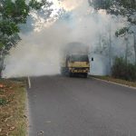 Tim Terpadu Karhutla Satpol PP Provinsi Kalteng Turut Padamkan Api Kebakaran Hutan dan Lahan
