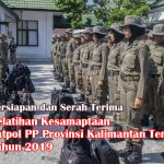 Dokumentasi Video Persiapan dan Serah Terima Peserta Pelatihan Kesamaptaan Satpol PP Provinsi Kalteng Tahun 2019