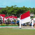 Kasat Pol PP Provinsi Kalteng Hadiri Upacara Peringatan HUT Kemerdekaan RI Ke-75 Tingkat Provinsi Kalteng