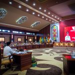 Kasat Pol PP Provinsi Kalteng Menghadiri Raker Penyelenggaraan Pemerintahan Desa Se-Kalteng Tahun 2020