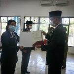 12 Orang ASN Satpol PP Provinsi Kalteng Menerima Penganugerahan Satyalencana Karya Satya