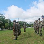 Pelatihan Baris Berbaris (PBB) Bagi Anggota Satpol PP Provinsi Kalteng
