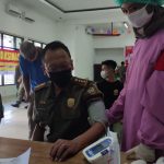 Vaksinasi Tahap I Sukses, Seluruh Anggota Satpol PP Provinsi Kalteng Kembali Menerima Vaksinasi Covid-19 Tahap II