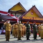 Kasat Pol PP Provinsi Kalteng Hadiri Apel Gelar Sarpras dan Launching GeNose C19