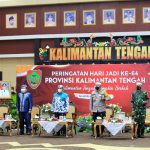 Kasat Pol PP Provinsi Kalteng Hadiri Seremonial Peringatan Hari Jadi Ke-64 Provinsi Kalteng Tahun 2021