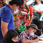 Satpol PP Provinsi Kalteng Lakukan Pengamanan Kegiatan Senam Bersama dan Vaksinasi Merdeka Di Bundaran Besar