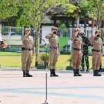 Satpol PP Provinsi Kalteng Ikuti Upacara Ziarah dan Tabur Bunga Dalam Rangka Peringatan Hari Pahlawan