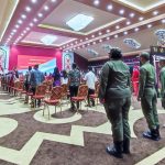 Satpol PP Turunkan Anggota Lakukan Pengamanan Perayaan Natal Pemprov Kalteng Tahun 2021
