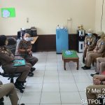 5 Orang Praja IPDN Melaksanakan Magang dan Praktik Lapangan Di Satpol PP Provinsi Kalteng