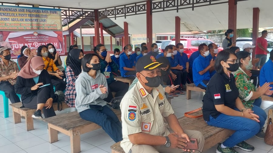 Dwp Satpol Pp Provinsi Kalteng Kunjungi Panti Rehabilitasi Joint Adulam