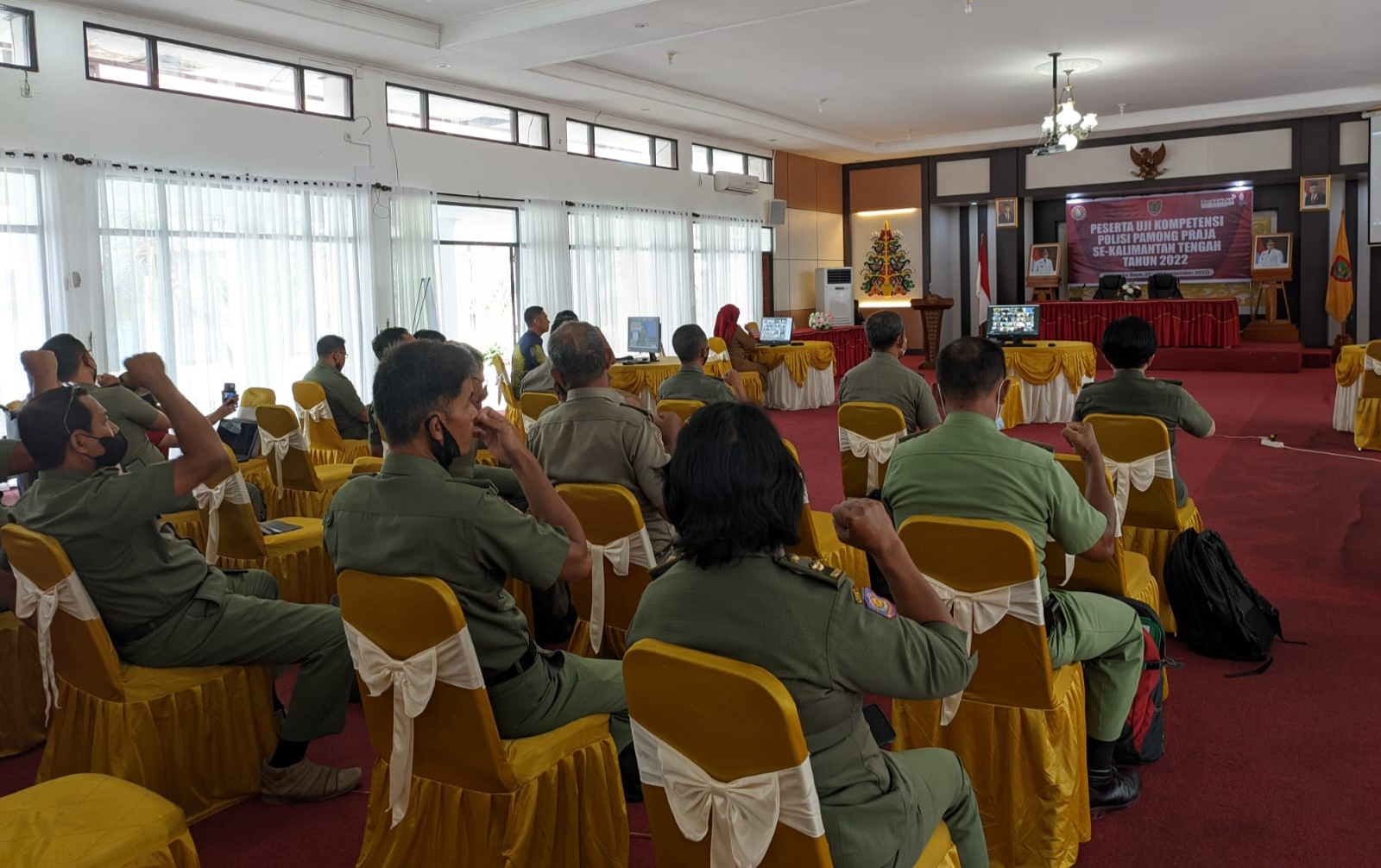 16 Orang Jft Satpol Pp Provinsi Kalteng Ikuti Pembekalan Dan Ujikom