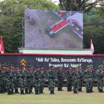 Kasat Pol PP Provinsi Kalteng Hadiri Acara HUT Ke-77 Tentara Nasional Indonesia Di Makorem 102 Panju Panjung