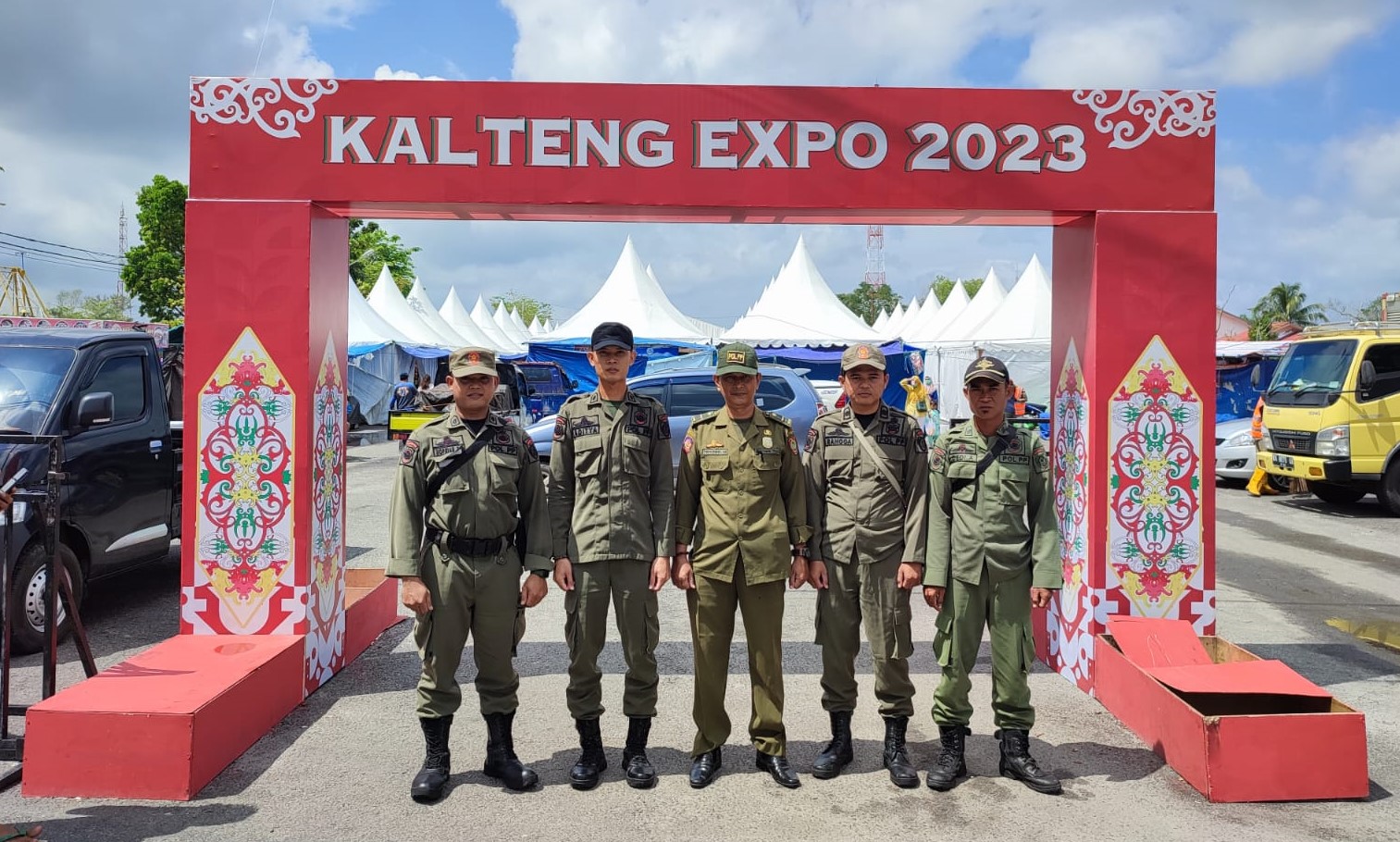 Satpol PP Provinsi Kalteng Turunkan Sejumlah Anggota Demi Suksesnya ...